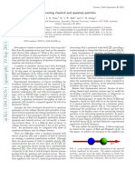 Interacting classical and quantum particles: predictions of an alternative hybrid theory