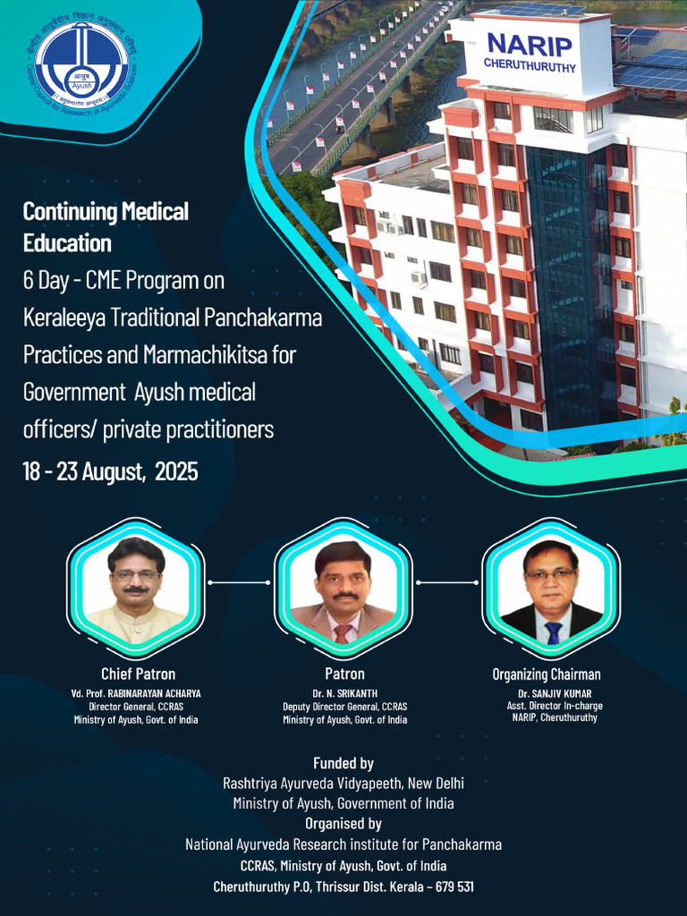CME Application for Panchakarma 2025 | PDF | Ayurveda