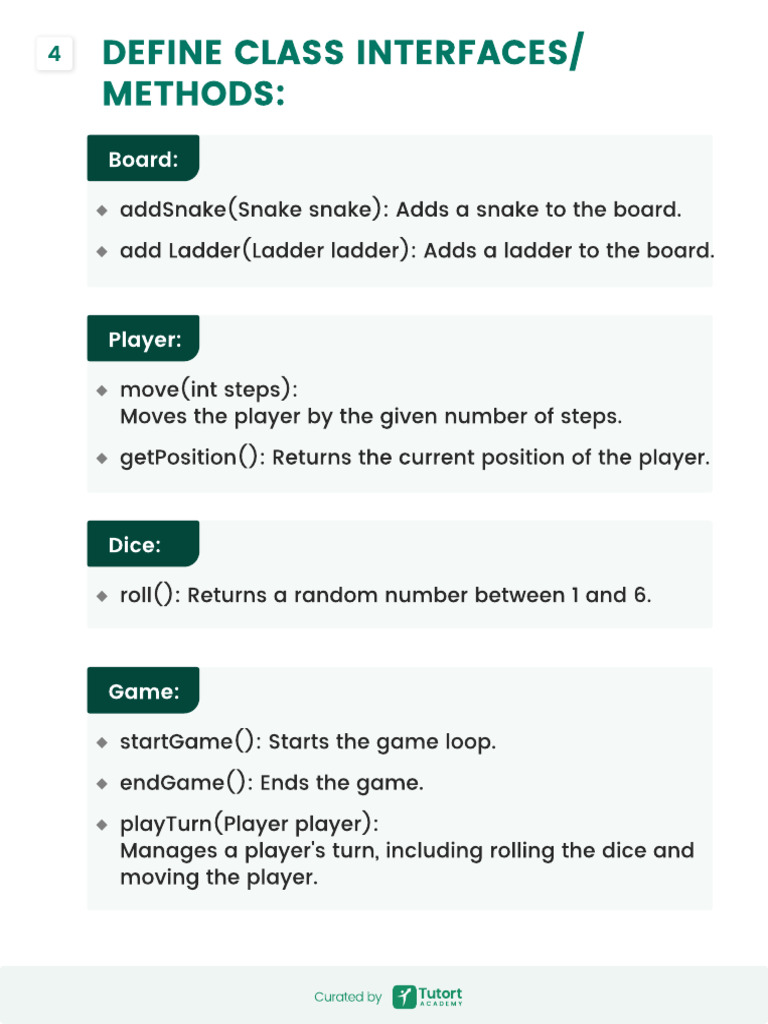 Game Board Interface Methods Guide | PDF