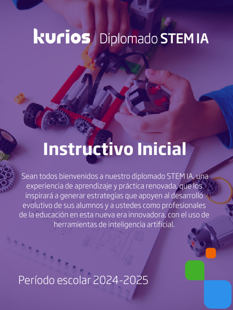 Instructivo Diplomado STEM IA 2024-2025 | PDF | Inteligencia artificial ...