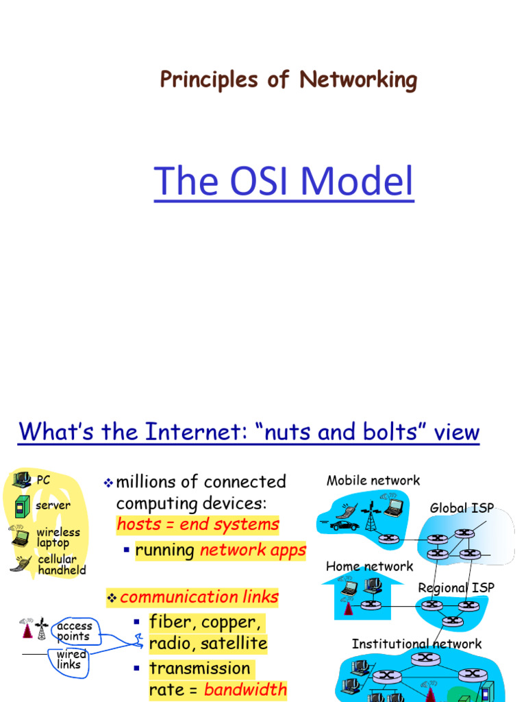 Understanding the OSI Model Basics | PDF | Computer Network | Osi Model