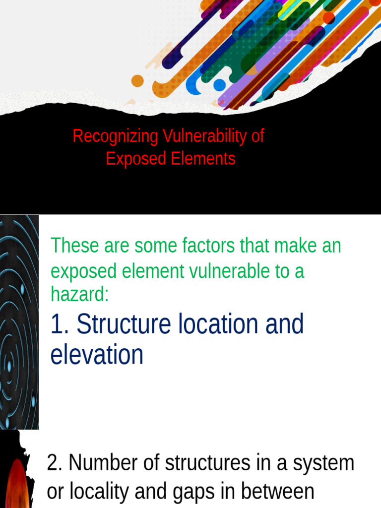 Vulnerability Factors in Disaster Risk | PDF