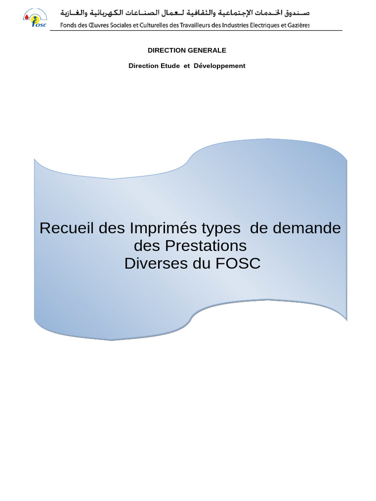 Les Imprimés Types Du Fosc 2013 | PDF | Visa (Document)