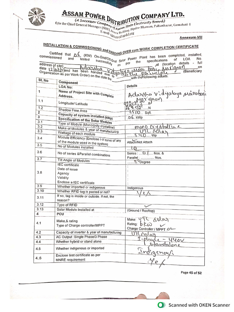 Adarsha Vidyalaya Moria Bari | PDF