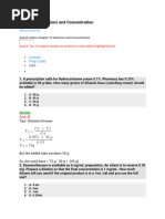 Alligation Math Practice for Pharmacy | PDF