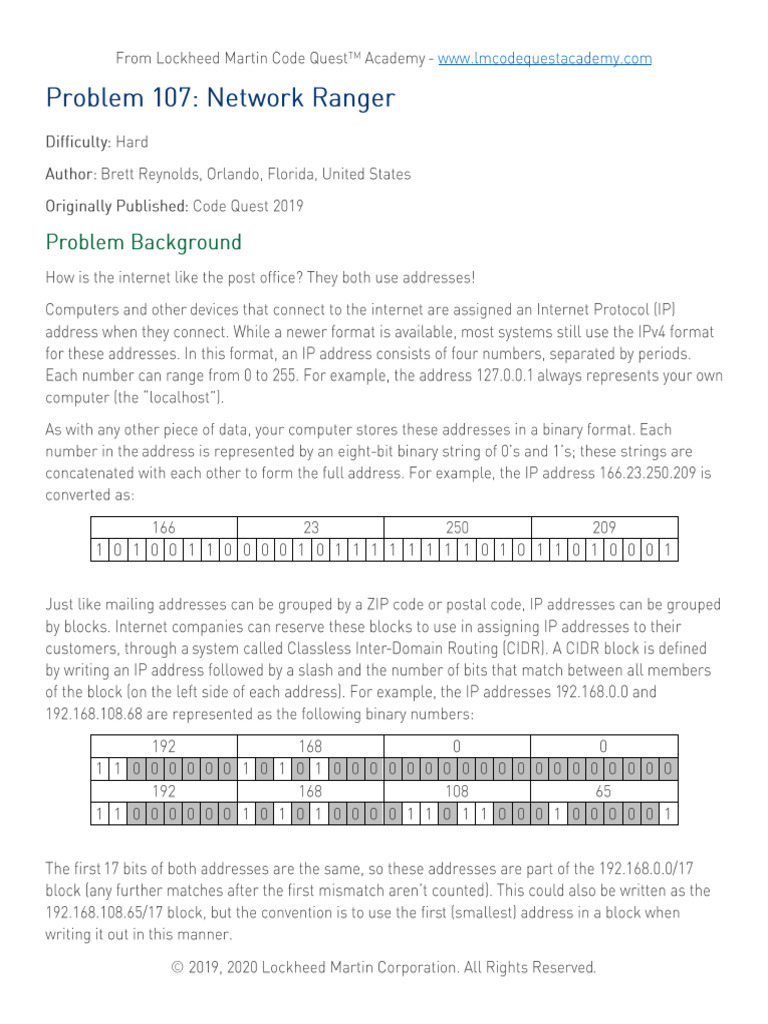 Network Ranger | PDF