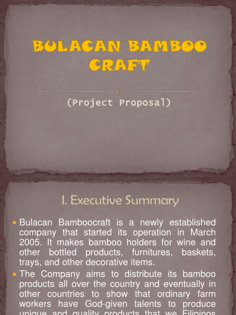 Bulacan Bamboo Craft Philippines Bamboo