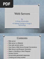 Web Servers Nizam