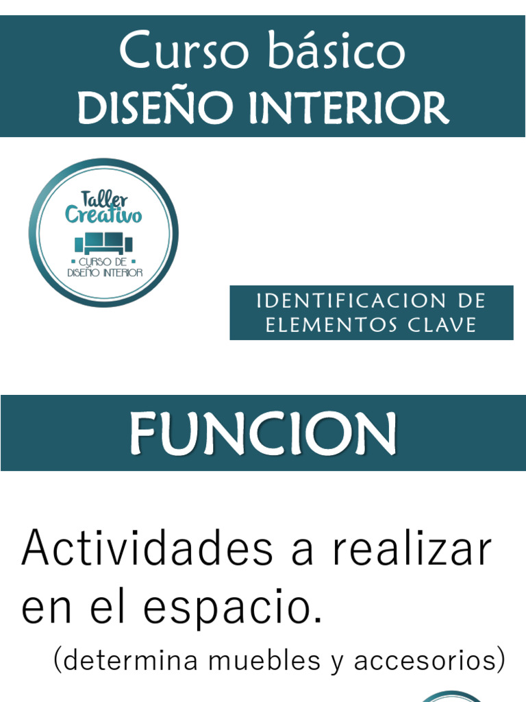 Curso Básico de Diseño Interior: Elementos Clave | PDF | Color | Azul