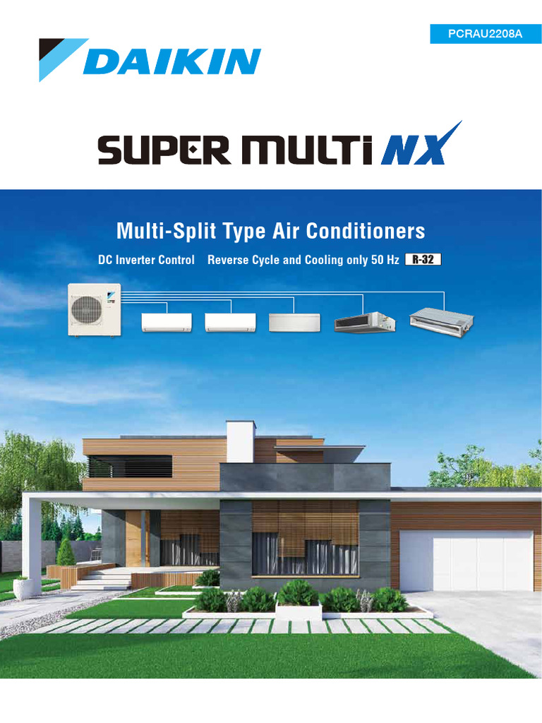Daikin R-32 Multi-Split AC System | PDF | Air Conditioning