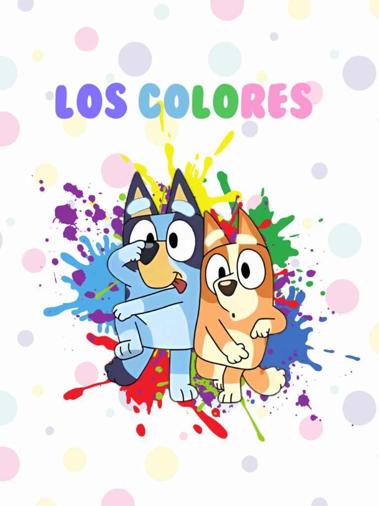 Bluey Colores PDF | PDF