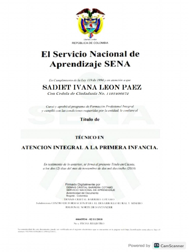 SENA | PDF