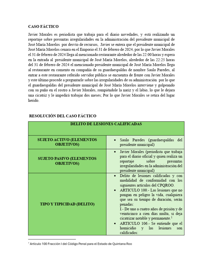 Lesiones a periodista en Morelos | PDF | Homicidio | Justicia