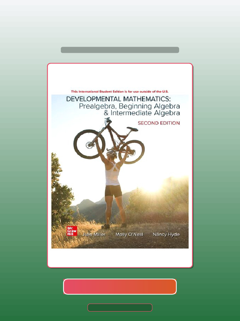 Developmental Mathematics Prealgebra Beginning Algebra Intermediate ...