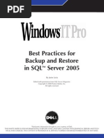 Sql2005 Backup Wp