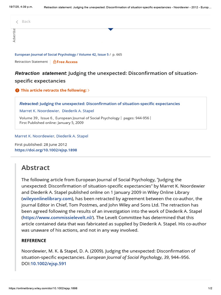4. Retraction statement_ Judging the unexpected_ Disconfirmation of ...