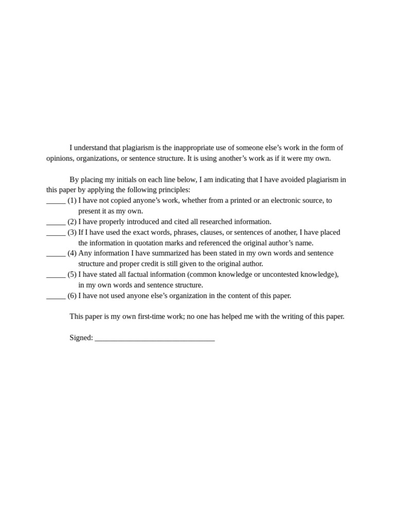 9th Pledge Page | PDF