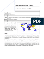 Comprehensive Nuclear Test-Ban Treaty (CTBT)