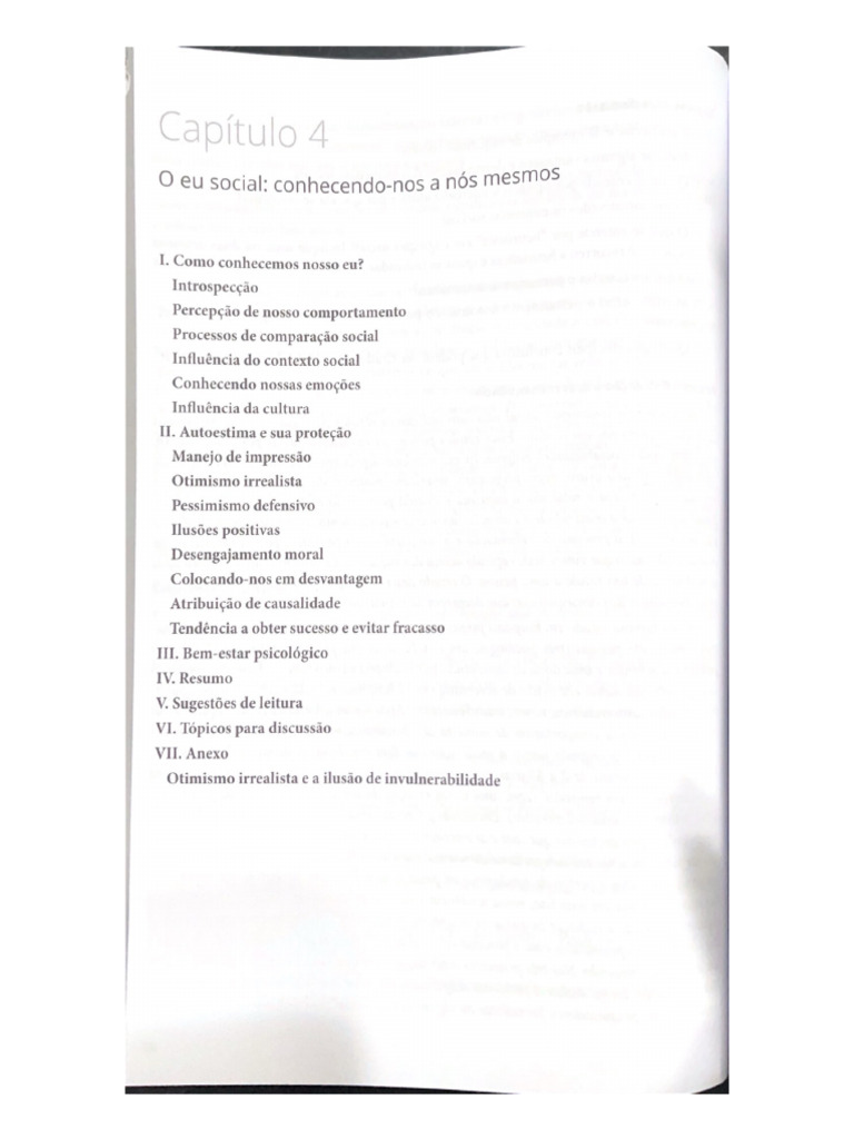 Psicologia Social Cap4 - Eu Social | PDF
