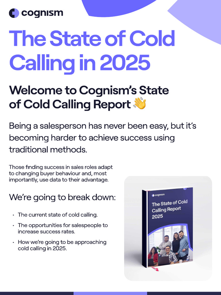 Cold Calling Trends and Data 2025 | PDF | Sales | Marketing