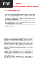 Practical 4 Biuret Test | PDF | Sodium Hydroxide | Chemistry