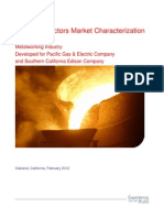 Final Metalworking Market Characterization Report