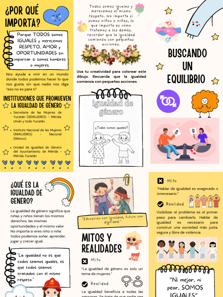 Triptico Igualdad de Género _20250704_221739_0000 | PDF | Igualdad de ...