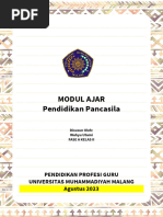 Modul Ajar Pendidikan Pancasila Kelas 2 | PDF