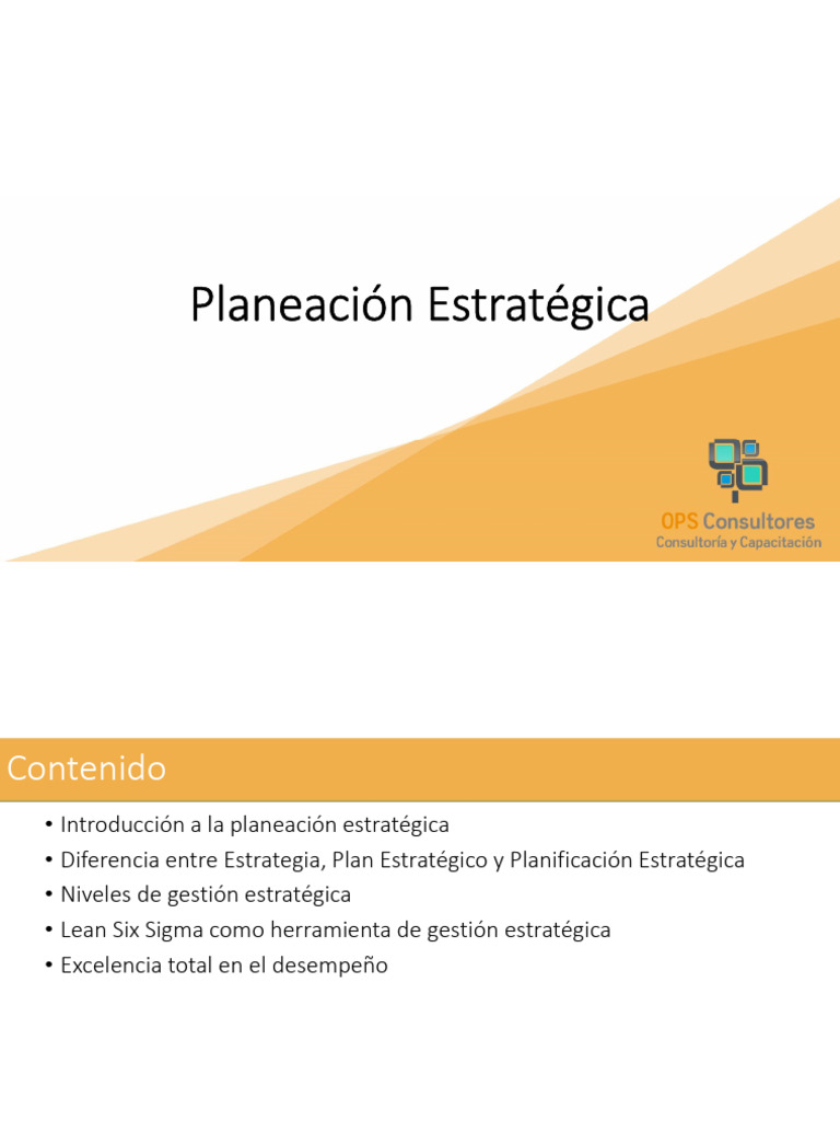 Guía de Planeación Estratégica Efectiva | PDF | Gestión estratégica ...