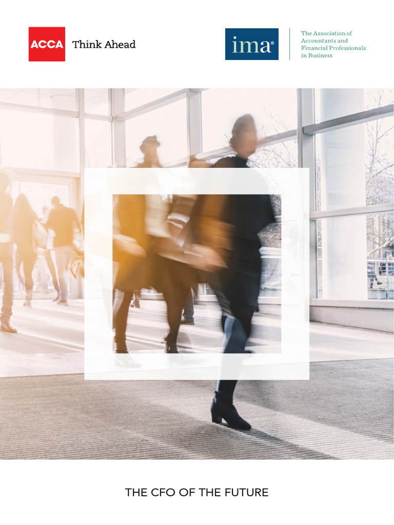 Evolving Role of the CFO | PDF | Chief Financial Officer | Mergers And ...