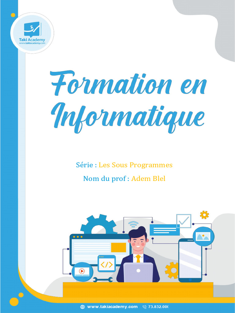 Algorithmes et Sous-programmes en Pseudocode | PDF