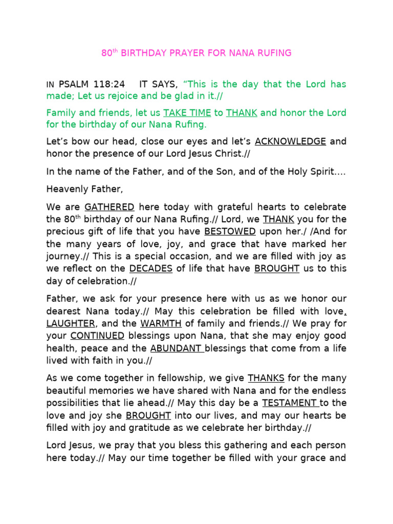 Prayer | PDF