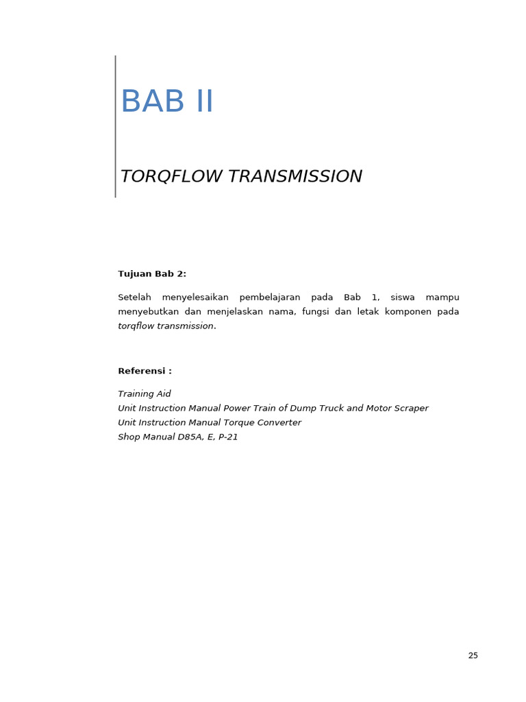 Memahami Torqflow Transmission | PDF