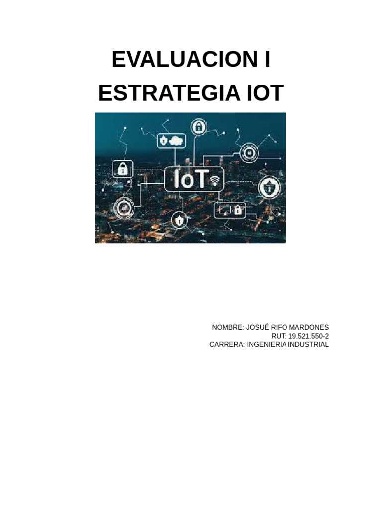 Arquitectura y Seguridad en Sistemas IoT | PDF | Internet de las Cosas ...