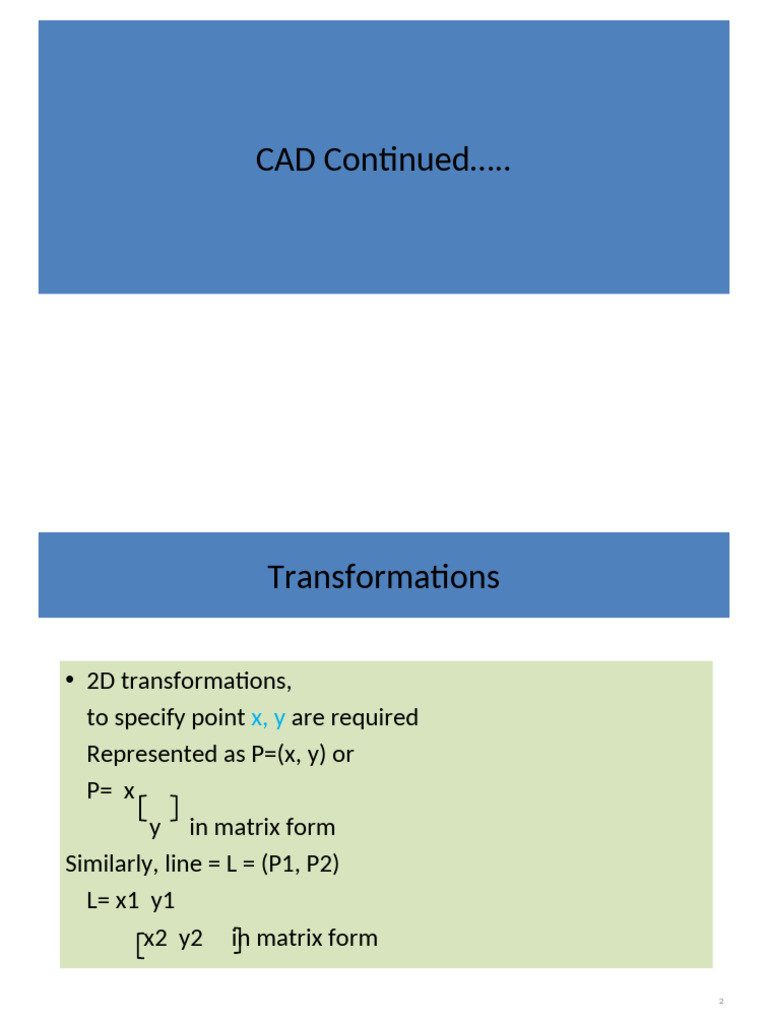 Cad 2 | PDF | Numerical Control | Machine Tool