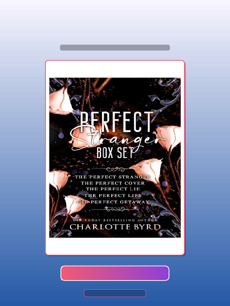 Perfect Stranger Box Set Complete Series Books 15 Charlotte Byrd ...