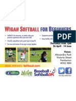 Wigan Softball For Beginners