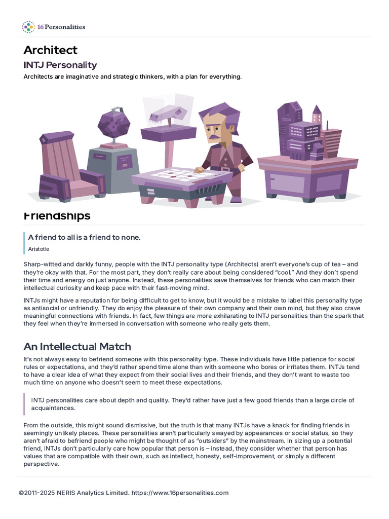 Friendships _ INTJ Personality (Architect) _ INTJ Personality ...