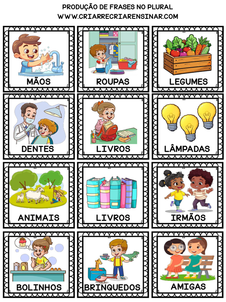 Frases Exemplares no Plural | PDF