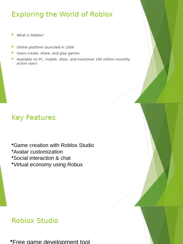 Introduction to Roblox Platform | PDF