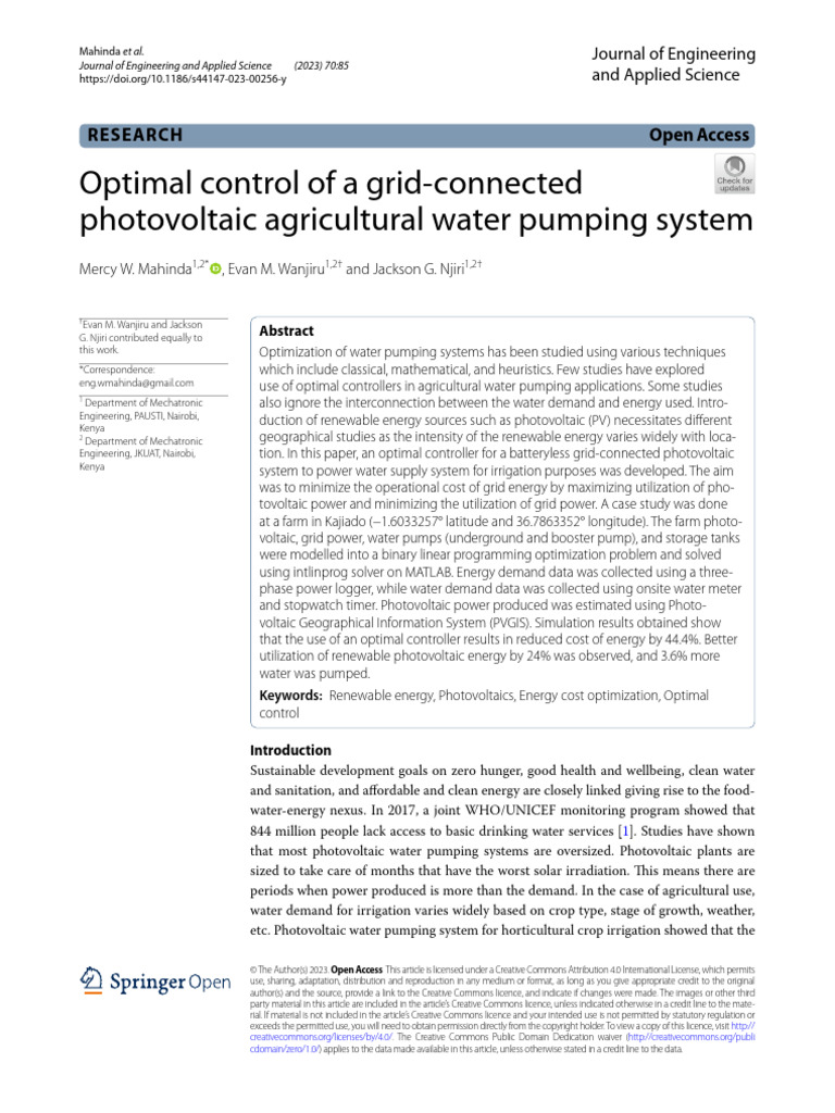 EBSCO FullText 2024 05 31 | PDF | Photovoltaic System | Photovoltaics