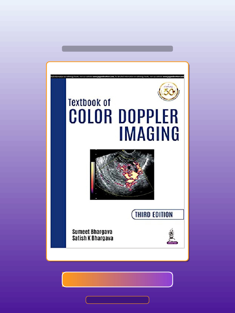 Textbook of Color Doppler Imaging 3rd Edition Ebook and TestBank Bundle ...