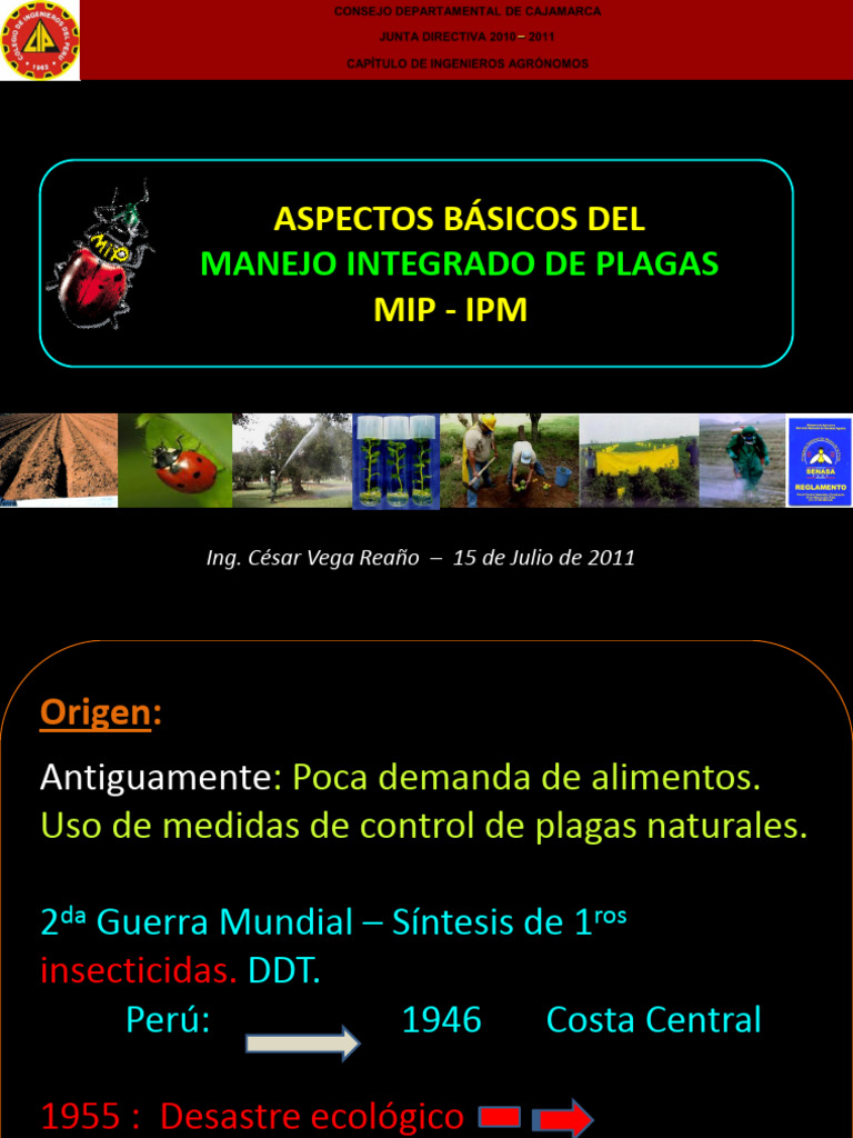 Aspectos Básicos Del Mip - Nelson Campos | PDF | Plaga (organismo ...