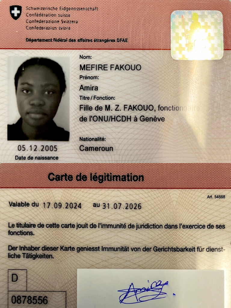 Carte de Legitimation | PDF