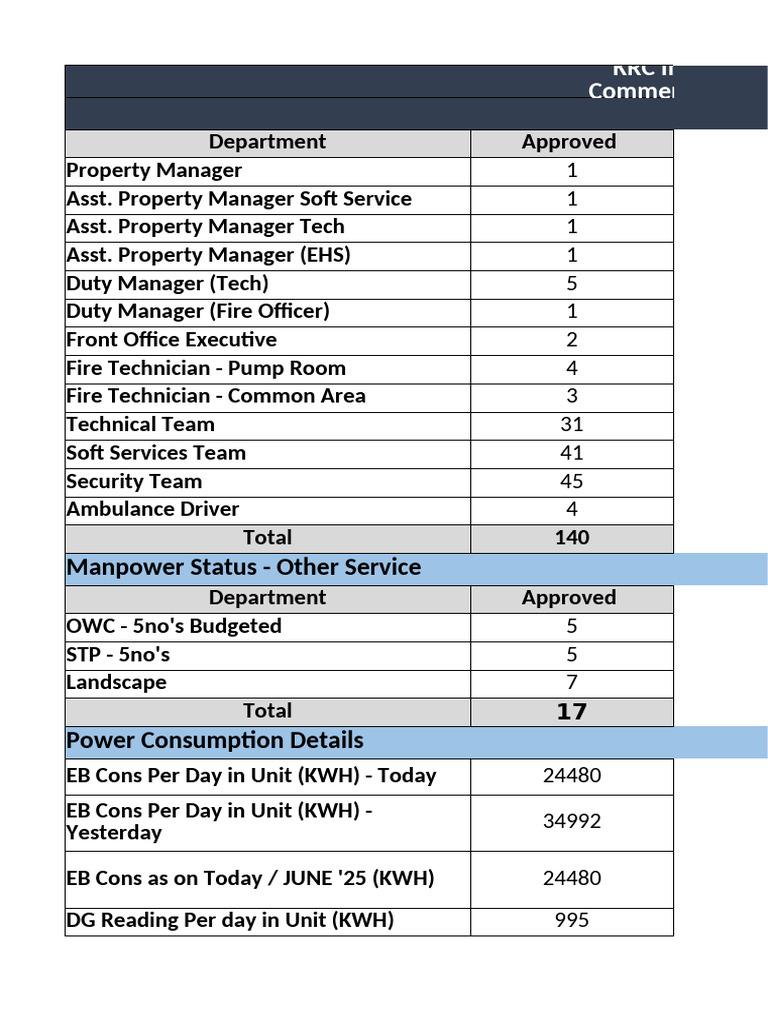 Daily Operations Report: June 2025 | PDF