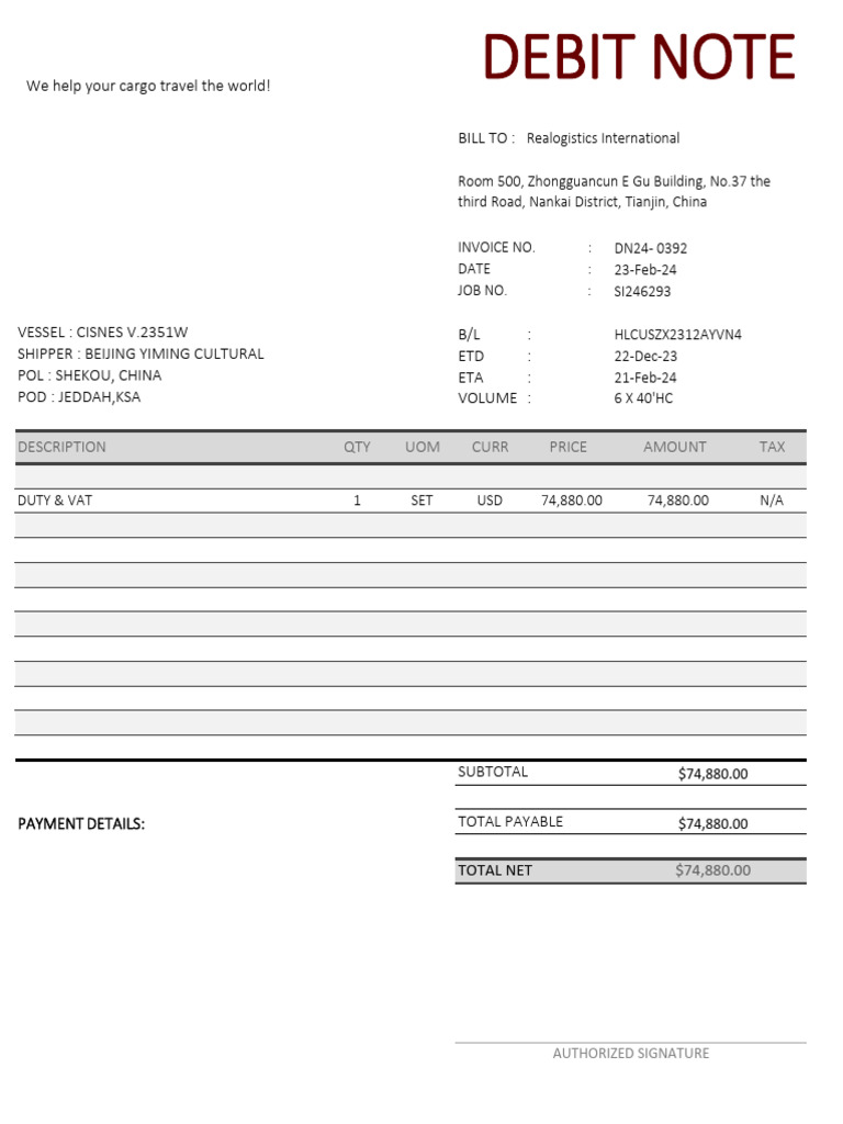 410 DN Tax & Duty | PDF