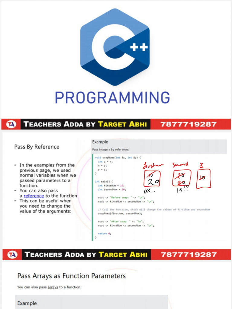 C++ Programming 03 Annoted - 61236481 - 2025 - 06 - 05 - 12 - 41 | PDF