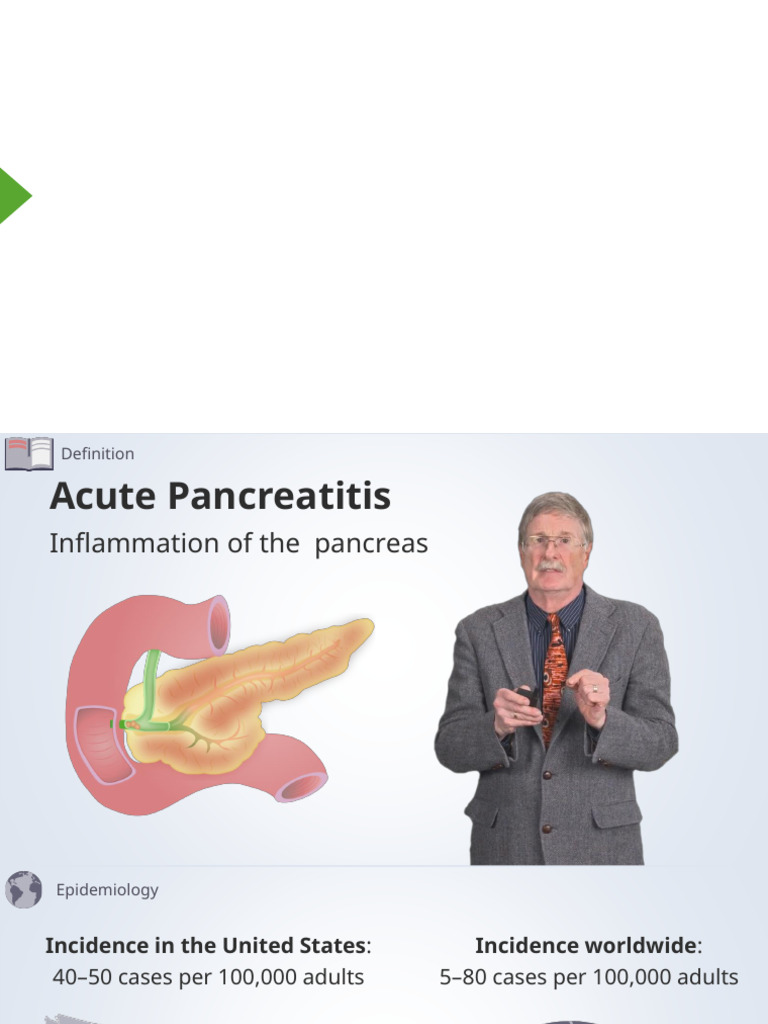 Acute Pancreatitis Overview | PDF | Pancreas | Medical Specialties