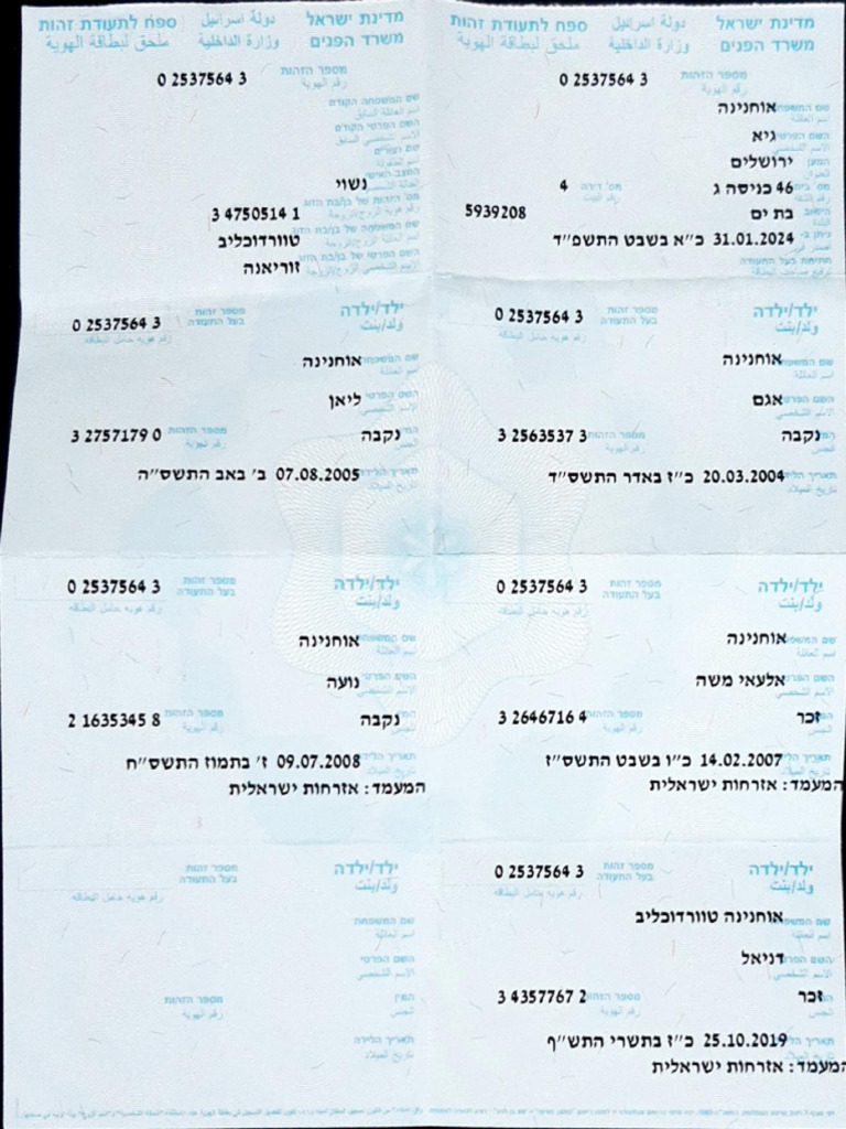 ספח ת.ז | PDF