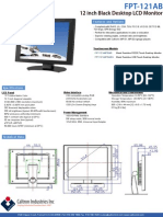 FPT121AB 121 Inch Touch Desktop LCD Monitor